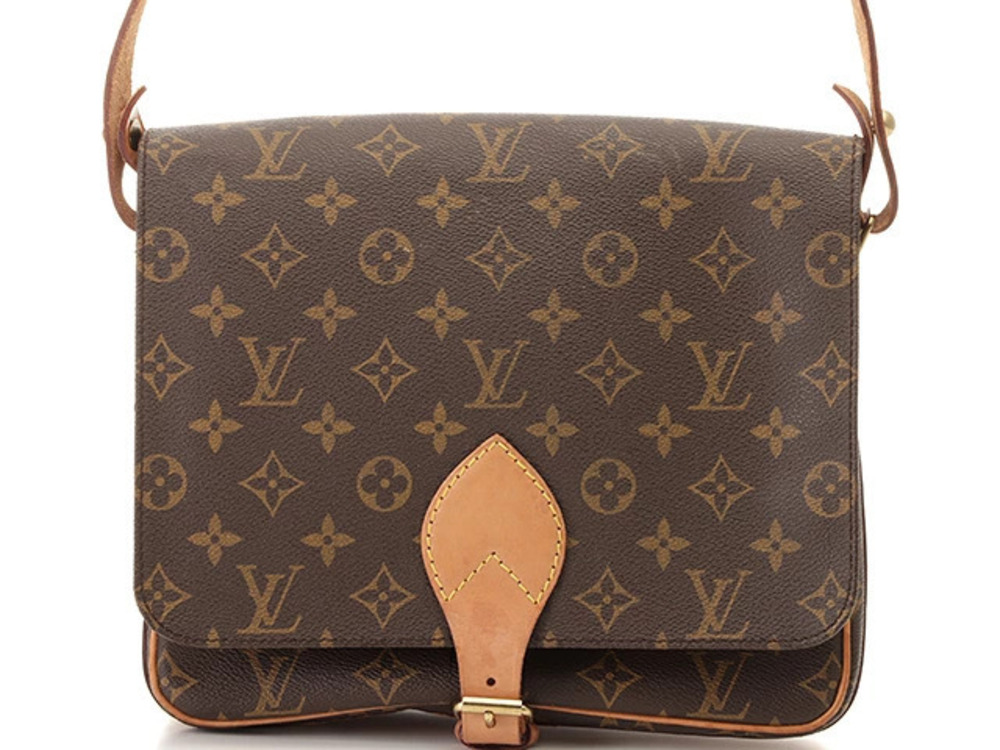LOUIS VUITTON Cartouchiere Shoulder Bag Monogram